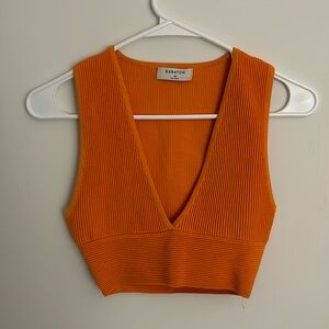 Sculpt Knit Babaton V-Neck Top